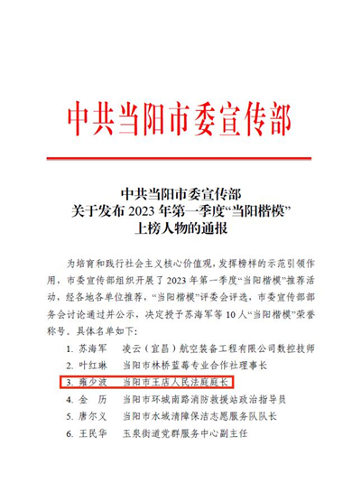 配图1当阳法院雍少波同志被授予“当阳楷模”称号！_副本.jpg